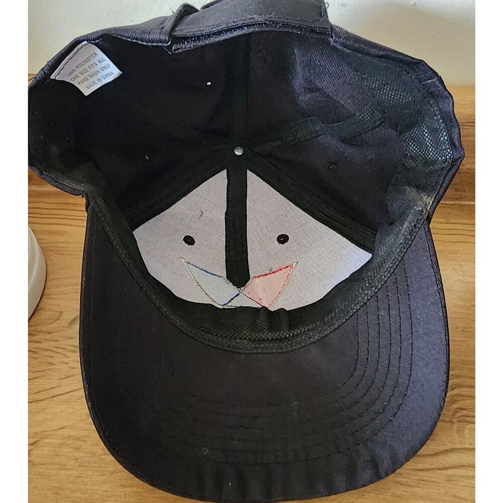 Valvoline Baseball Cap Men's Black Adjustable Strapback Embroidered Logo Hat - Picture 7 of 8
